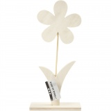Blume, H 26 cm, B 13 cm, Dicke 1 cm, 1 Stk