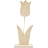 Tulpe, H 23,5 cm, B 9 cm, 1 Stk