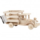 Lastwagen, H 11 cm, L 22 cm, B 7,5 cm, 1 Stk