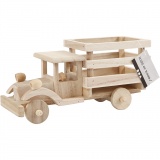 Lastwagen, H 11 cm, L 22 cm, B 7,5 cm, 1 Stk