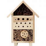 Insektenhotel, H 26,1 cm, T 9,2 cm, B 18,4 cm, 1 Stk