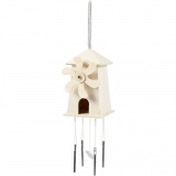 Windspiel, H 12 cm, T 7 cm, B 7 cm, 1 Stk