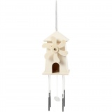 Windspiel, H 12 cm, T 7 cm, B 7 cm, 1 Stk