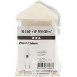 Windspiel, H 12 cm, T 7 cm, B 7 cm, 1 Stk