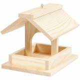 Vogelhaus, H 12,5 cm, T 14,5 cm, B 11,5 cm, 1 Stk