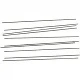 Metallstäbe, L 20 cm, D 2 mm, 10 Stk/ 1 Pck