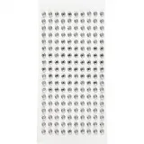 Strasssteine, D 5 mm, Silber, 144 Stk/ 1 Pck