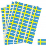 Flaggensticker, Größe 15x22 mm, 72 Stk/ 1 Pck