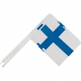 Partyflagge, 10 Stk/ 1 Pck