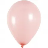 Ballons, D 23 cm, rund, Rosa, 10 Stk/ 1 Pck