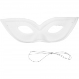 Maske, H 7 cm, B 20 cm, 1 Stk