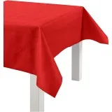 Tischtuch aus Stoffimitat, B 125 cm, 70 g, Rot, 10 m/ 1 Rolle
