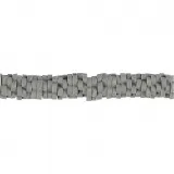 Tonperlen, D 5-6 mm, Lochgröße 2 mm, Grau, 145 Stk/ 1 Pck