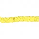 Tonperlen, D 5-6 mm, Lochgröße 2 mm, Gelb, 145 Stk/ 1 Pck
