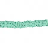 Tonperlen, D 5-6 mm, Lochgröße 2 mm, Grün, 145 Stk/ 1 Pck