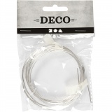 Silberdraht, Dicke 1,2 mm, Versilbert, 3 m/ 1 Rolle