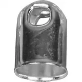 Endkappen, D 6 mm, Versilbert, 6 Stk/ 1 Pck
