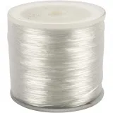 Elastische Schnur, flach, Dicke 1 mm, 100 m/ 1 Rolle