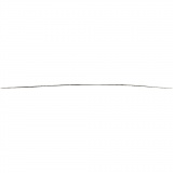 Perlennadel, L 6 cm, Dicke 0,3 mm, 5 Stk/ 1 Pck
