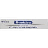 Perlennadel, L 6 cm, Dicke 0,3 mm, 5 Stk/ 1 Pck
