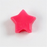Kunststoffperlen-Mix Figuren, D 10 mm, Lochgröße 3,5 mm, Sortierte Farben, 400 g, 700 ml/ 1 Dose