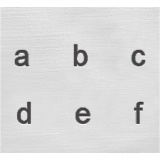 Prägestempel-Set, Kleinbuchstaben, Größe 3 mm, Schrifttype: Sans Serif , 27 Stk/ 1 Set