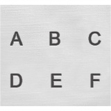 Prägestempel-Set, Großbuchstaben, Größe 3 mm, Schrifttype: Sans Serif , 27 Stk/ 1 Set