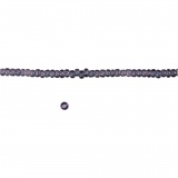 Rocailleperlen, D 1,7 mm, Größe 15/0, Lochgröße 0,5-0,8 mm, Flieder, 25 g/ 1 Pck