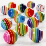 Perlenmischung , D 12 mm, Lochgröße 1,5 mm, 55 g, 75 ml/ 1 Pck