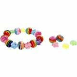 Perlenmischung , D 12 mm, Lochgröße 1,5 mm, 55 g, 75 ml/ 1 Pck