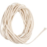 Docht , Geeignet für getauchte Kerzen (Durchm. 15–22 mm) und geformte Kerzen (Durchm. 40–60 mm), 100 g, 3 m/ 1 Pck