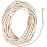 Docht , Geeignet für getauchte Kerzen (Durchm. 22–30 mm) und geformte Kerzen (Durchm. 60–80 mm), 100 g, 3 m/ 1 Pck