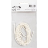 Docht für Kerzen aus Stearin, Geeignet für geformte Kerzen mit einem Durchmesser von 50–70 mm , 100 g, 3 m/ 1 Pck