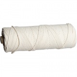 Docht für Bienen­wachsplatten, Geeignet für Kerzen aus Bienenwachsplatten, 3, Dicke 2-3 mm, 100 g, 80 m/ 1 Rolle