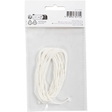 Docht für Bienen­wachsplatten, Geeignet für Kerzen aus Bienenwachsplatten, 3, Dicke 2-3 mm, 100 g, 3 m/ 1 Pck