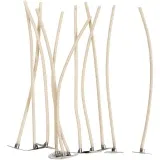 Dochte für Kerzen in Gefäßen, Geeignet für Behälter mit 20–65 mm Durchmesser, L 110 mm, Dicke 2 mm, 10 Stk/ 1 Pck