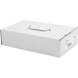 Adventkerzen, H 30 cm, D 22 mm, Rot, Weiß, 24 Stk/ 1 Pck