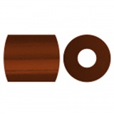 Bügelperlen, Größe 5x5 mm, Lochgröße 2,5 mm, medium, Schokolade (32249), 1100 Stk/ 1 Pck