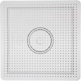 Steckplatte, großes Quadrat, Größe 14,5x14,5 cm, medium, 10 Stk/ 1 Pck