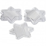Steckplatte, Kleiner Stern, D 10 cm, medium, 10 Stk/ 1 Pck