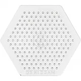 Steckplatte, Kleines Sechseck, Größe 7 cm, medium, 10 Stk/ 1 Pck