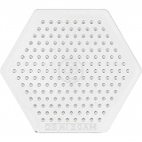 Steckplatte, Kleines Sechseck, Größe 7 cm, medium, 10 Stk/ 1 Pck