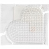 Steckplatte, Größe 7 cm, medium, Transparent, 1 Stk