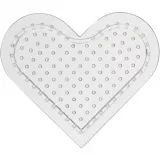 Steckplatte, Kleines Herz, Größe 7 cm, medium, 10 Stk/ 1 Pck