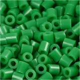 Fotoperlen, Größe 5x5 mm, Lochgröße 2,5 mm, medium, Grün (16), 1100 Stk/ 1 Pck